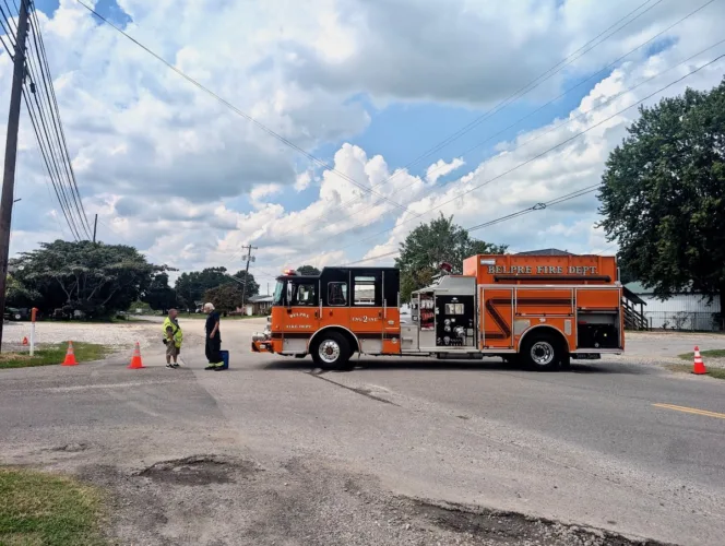 Gas leak closes part of Ohio 618 in Belpre